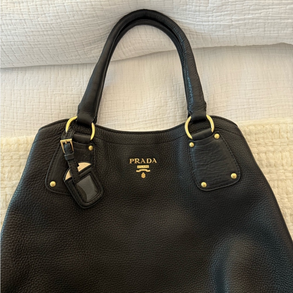 Prada Black Leather Women's Bag
